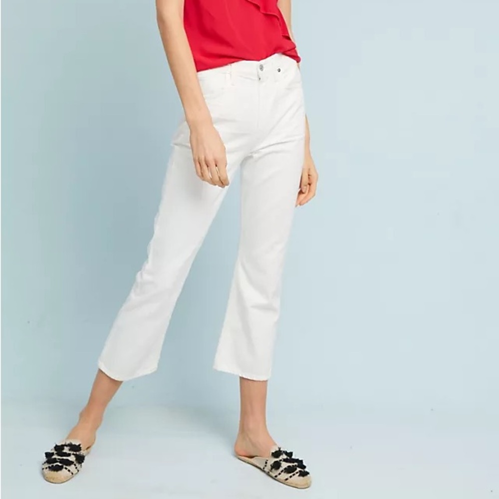 NWOT Citizens of Humanity Estella High Rise Ankle Flare Jeans Sz 31 Z372-9